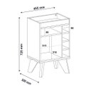 Ver mais imagens de Bar Adega Drink com Nichos | Artely:pinho