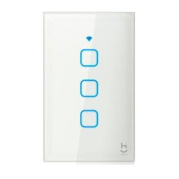 Interruptor Inteligente Touch Geonav: Três Comandos - 1