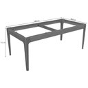 Ver imagem 7 de Conjunto Mesa Mira Premium Madeira Maciça C/ Tampo Madeirado C/ Vidro 200x100cm e 8 Cadeiras Telma