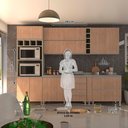 Ver imagem 2 de Cozinha Completa 7 Peças com Tampo Lis Luciane Móveis