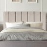 Cabeceira de Cama Solteiro Box Estofada 100 Cm Karla Suede:bege - 2