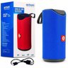 Caixa de Som Bluetooth Azul Usb Cartao Sd Portatil Cs M31bt - 3