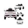 Carro Eletrico Infantil Porsche Branco com Controle Remoto 12v - 2
