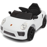 Carro Eletrico Infantil Porsche Branco com Controle Remoto 12v - 1