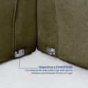 Ver imagem 6 de Conjunto Sofá 200cm e Puff Comfy CabeCasa MadeiraOriginals