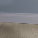 Ver imagem 7 de Kit 10 Barras de Rodapé de Poliestireno 10cm Frisado Branco (10x1x240cm)