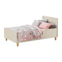 Ver imagem 5 de Berço Mini Cama Retrô Milka 70 Off White Atóxico Móveis Estrela