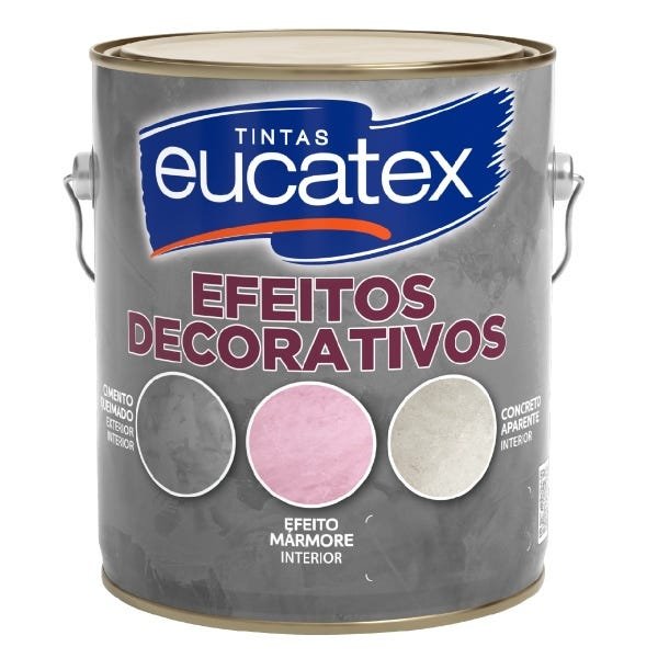 Efeito Cimento Queimado Efeitos Decorativos Eucatex 5kg - Cinza Cromio