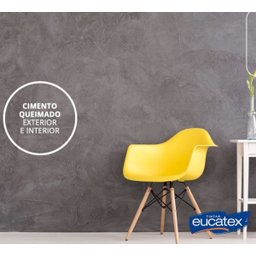 Efeito Cimento Queimado Efeitos Decorativos Eucatex 5kg - Cinza Profundo - 3