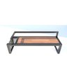 Banco de Madeira e Ferro Estilo Industrial Castanho 1,50 X 0,50 X 0,45 - 3