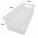 Ver imagem 3 de Organizador de Ovos para Geladeira Acrílico com Bandeja