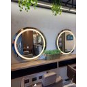 Ver imagem 2 de Espelho Redondo com Luz de Led 80cm Top Espelhos 3000k Branco Quente