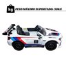 Mini Carro Elétrico Infantil Bmw M6 Gt3 12v Controle Remoto Licenciado Branca Importway Bw366 - 3