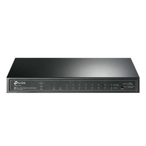 Switch 8 Portas 10/100/1000 + 2 Slots Gigabit T1500G-10PS TL-SG2210P TP LINK