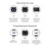Fone de Ouvido Bluedio T-Elf 2 Bluetooth sem Fio Wireless - 5