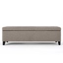 Ver imagem 7 de Recamier Bau Julia 1,60m Suede Bege - Inova Decor