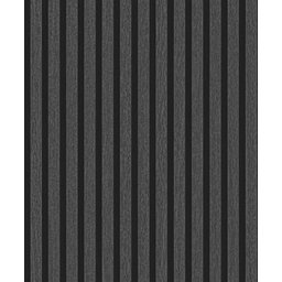 Papel de Parede - Ripado Preto - 1
