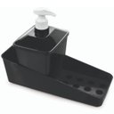 Ver imagem 1 de Porta detergente com suporte para bucha preto Plasutil ref.13969