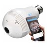 Câmera Ip Seguraca Lâmpada Vr 360 Panoramica Espia Wifi V380 - 2