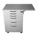 Ver imagem 1 de Mesa de Apoio Odontológico com 5 Gavetas -funcional e Prática