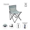 Cadeira Dobrável Camping Pesca Premium Camuflada Cinza Bel - 2