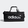 Mala Bolsa Adidas Linear Duffel Média Essentials Logo Preta - Preto - 1