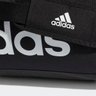 Mala Bolsa Adidas Linear Duffel Média Essentials Logo Preta - Preto - 5