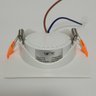 Kit 4 Spot Led Embutir Olho de Boi 5w 6500k Direcionável Quadrado Branco Frio - 6
