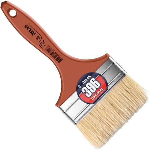 Trincha Média para Verniz e Stain 4" - 396/9 - Pincéis Atlas Pinceis Atlas