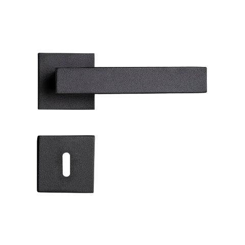 Fechadura Interna Retro Pado 55 Mm Preto Textura - Rq2 411-90i Ept
