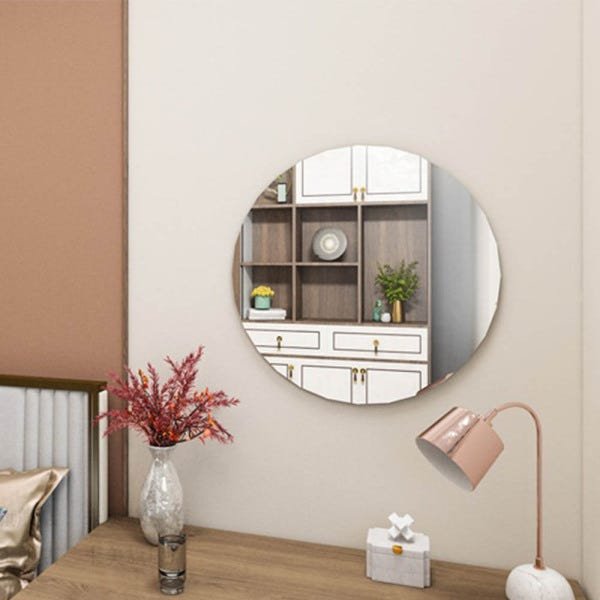 Espelho Decorativo Redondo - Prata