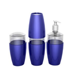 KIT BANHEIRO ESSENCE AZUL DURÍN