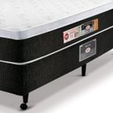 Ver imagem 3 de Cama Box King Castor Black e White Air One Face D45 193x203x50 + Box Castor