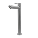 Ver imagem 1 de Torneira Inox Escovado Lavatório Banheiro Bancada Bica Alta Luxo 1/4 v Lavabo