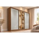 Ver imagem 1 de Guarda Roupa Casal Londres 3PTS 1VD 4g Fendi N. Horizonte