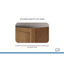 Ver mais imagens de Guarda Roupa Casal Londres 3PTS 1VD 4g Fendi N. Horizonte