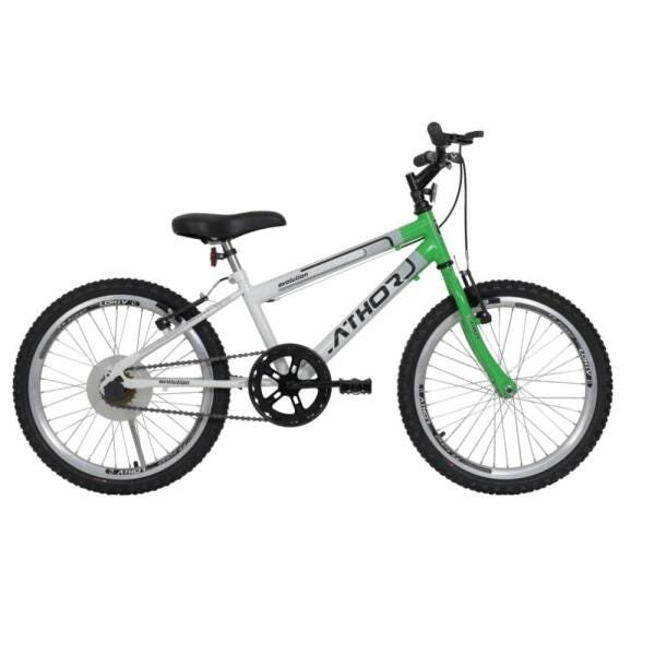 Bicicleta ARO 20 MTB 18 MARCHAS EVOLUTION MASCULINA VERDE - 3