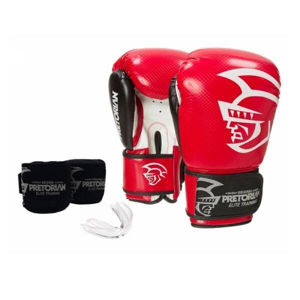 Kit Boxe Muay thai Elite/Suporte/saco/160x45 PR/VM - 11