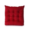 Almofada Cheia Futton Hedrons 42x42 cm Vermelho Assento - 1