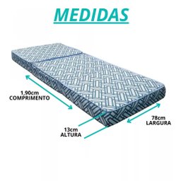Puff Poltrona Colchão Dobrável 3 em 1 +travesseiro Vira Cama - 3
