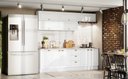 Ver imagem 1 de Cozinha Modulada Americana com 7 Peças Branco Hp - Henn