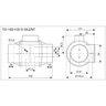 Exaustor p/Banheiro Helicocentrifugo InLine Mod: TD160/100N Silent S&P - 220V - 3