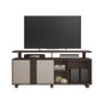 Rack para Tv até 56 Polegadas Humor Jcm Móveis Café Soft/off - 1