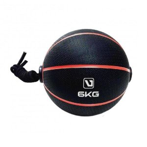 Medicine Ball com Corda 6Kg Liveup Sports