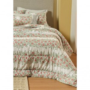 Jogo de Cama Queen 4 Peças Teka 100% Algodão 150 Fios Botanique