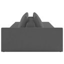 Ver imagem 6 de Sofá Ilha Modular com Puff para Sala Living 342cm Georgia K04 Veludo Cinza Escuro - Mpozenato