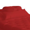 Ver imagem 3 de Maca Estofada Estética Capitonê 60 Cm Suede Vermelho - Fm