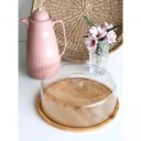 Ver imagem 3 de Prato com Cúpula em Bambu Ecokitchen 27,5x9cm Mimo Style