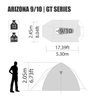 Barraca para camping NTK Arizona GT 9/10 - 4