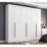 Guarda Roupa Casal Jade D139 Branco Henn - 1